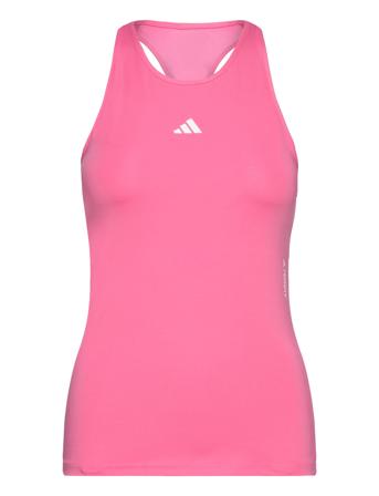 Tf Train Tk T-shirts & Tops Sleeveless Rosa Adidas Performance*Betinget Tilbud