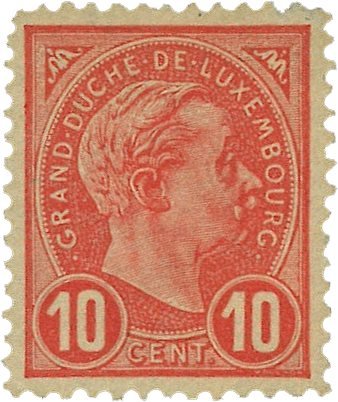 Luxembourg 1895 - MICHEL 71 - Ubrugt