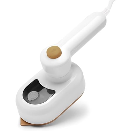 Sömnad, Mini Resestrykjärn, 180° Roterbar med 50ml Vattentank, Våt och Torr för