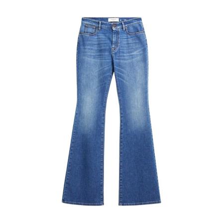 Max Mara Weekend Wide Jeans Blå, Dame