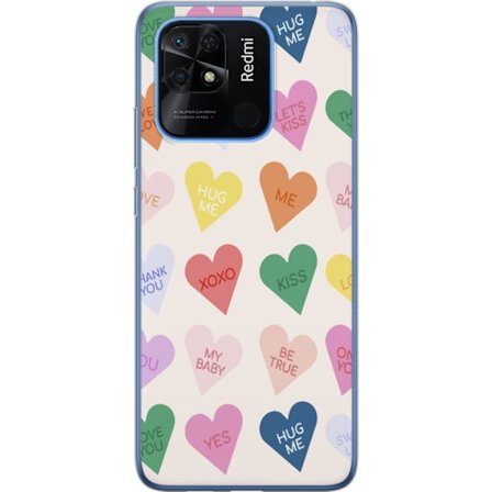 Yhteensopiva Puhelinkuori Xiaomi Xiaomi Redmi 10C Karkkisydämet