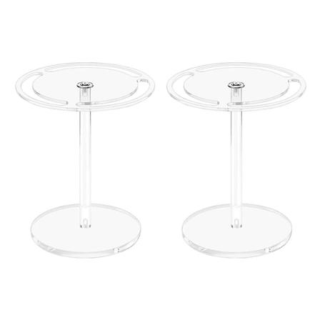 Solbriller Holder Organizer Med 360 Roterende, Akryl Briller Opbevaringsstativ, Brilleholder Til