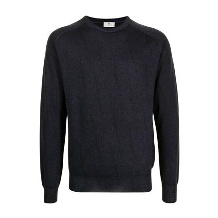 Etro, Knitwear Niebieski, Mężczyzna, Rozmiar: M