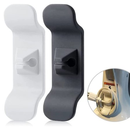 4 stk. vikleledningholder til køkkenapparater ledningsarrangør Co