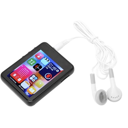 2,4 tommer fuld berøringsskærm MP3-afspiller HD støjreduktion 4GB 32GB understøtter FM-radiooptagelse Bluetooth 5.0 musikafspiller til daglig brug
