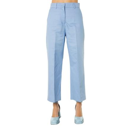 Max Mara Weekend, Large trousers Niebieski, Kobieta, Rozmiar: L