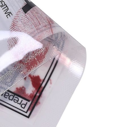 5 st Halloween Blod Dryckspåsar 250ml Påsar Juicepåse Vampyr Plasma Dekoration Rekvisita