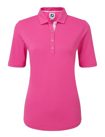 FootJoy Half-Sleeve Solid - Pink - L