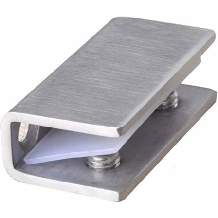 2 stk. brusekabine glas klemme klemme rustfrit stål badeværelse klemme 8-12mm