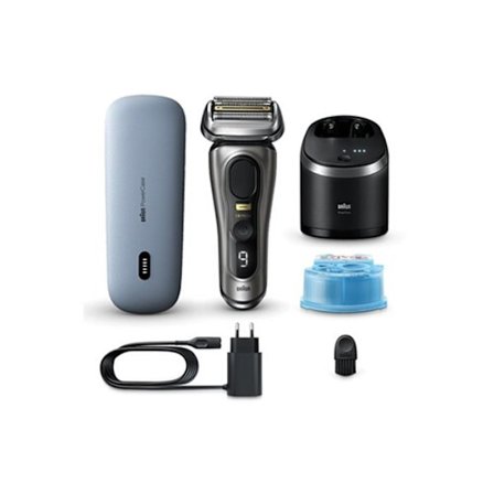 Elektrisk barbermaskine - Braun - Series 9 9575cc - Vaskbar hoved - Trådløs drift - Til mænd