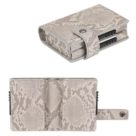 Aluminium PU-Läder Stilrent Praktiskt Korthållare från Jensen