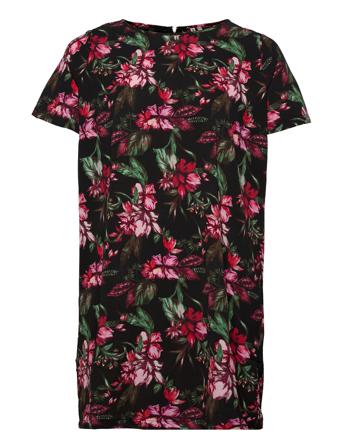 Carluxfab Ss Tunic Dress Aop Patterned ONLY Carmakoma