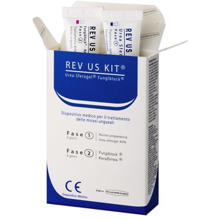 Rev Us Kit Smlto Fase 1 15ml + Smalto Fase 2 15ml