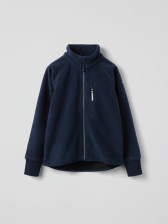 Polarn O. Pyret Vindtät vindfleecejacka - 122 - barnkläder - blue