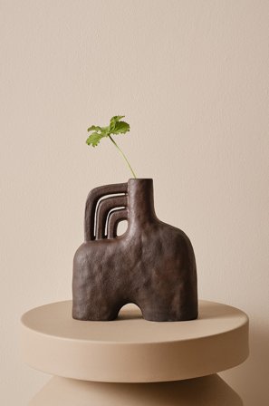 Jotex - Vase Mørk brun - KNOX - Kjøp Vaser hos Jotex