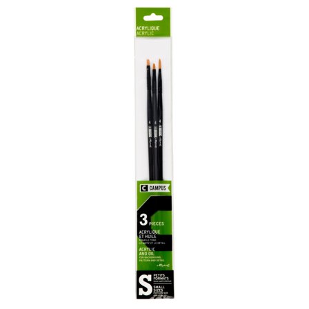 Raphaël Campus Acrylic Brush 3-set S