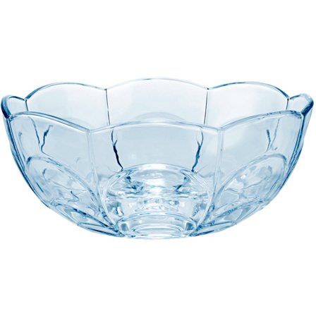 Holmegaard Lily skål, blue iris, 23 cm | KitchenOne