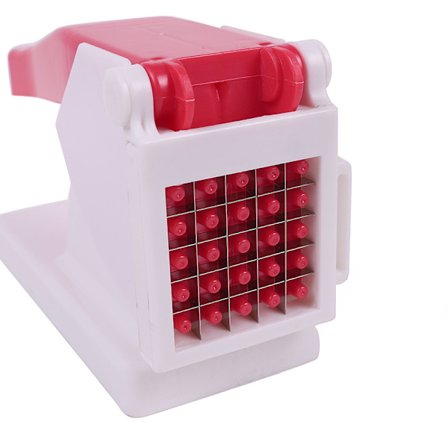 Flerfärgad pommes frites skål En storlek