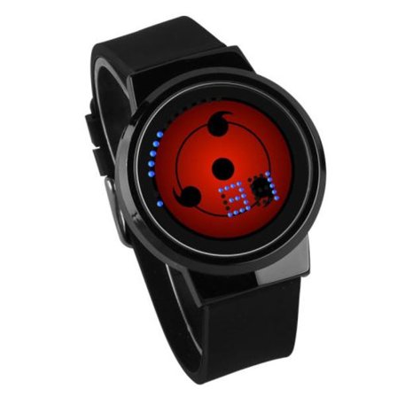 Vanntett lysende LED digital berøringsklokke - NARUTO # 11