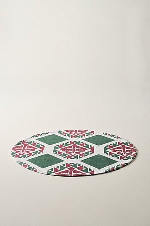 Jotex - Merry Tkany Na Płasko Dywan ø 110 Cm Wielokolorowy - VERY - Kup Dywany tkane na płasko firmy Jotex