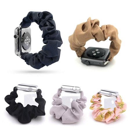 SKALO Scrunchie Ranneke Apple Watch 38/40/41mm - Valitse väri