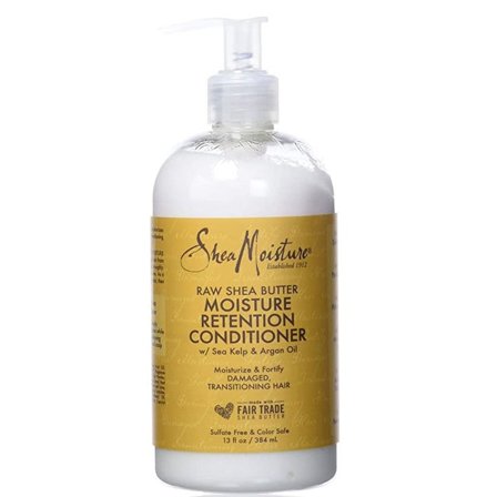 SHEA MOISTURE Raw Shea Butter Moisture Retention Conditioner 384ml - Balsamo Riparatore Capelli