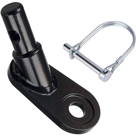 Polkupyörän peräkärryn kytkin, Polkupyörän peräkärryn kiinnike, Teräskiinnike