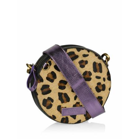 Dwrs Napoli - Tas , Beige , Dames , Maat: ONE Size Schoudertassen