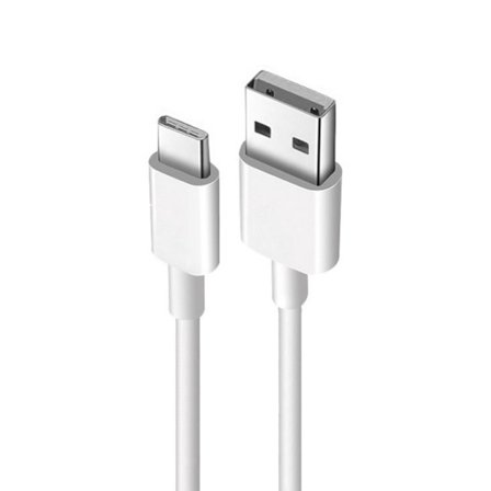 USB-C Quick Charge Snabbladdare Kabel 1M Vit