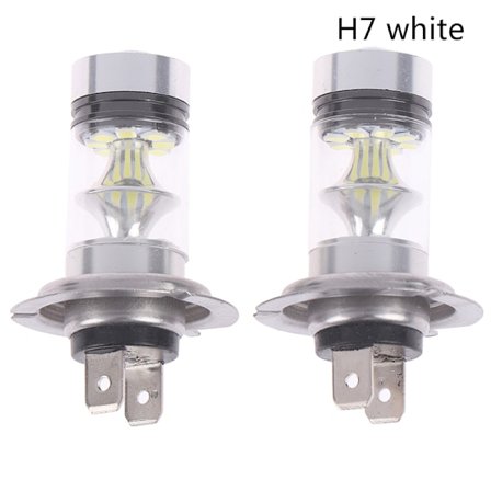 2x Bil H4/H7 9003 HB2 8000K Hi/Lo Beam 20 LED-tågelys Kørsel