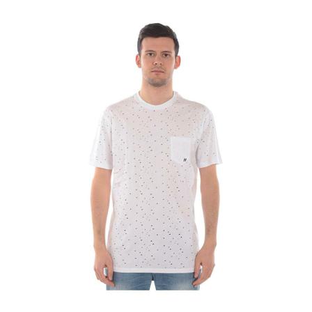 Daniele Alessandrini t-shirt vit, Herr, Herr, Storlek: M
