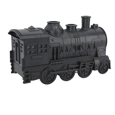 Eterisk oljediffuser 300ml Tågform 2 Belysningslägen Aromaterapi Cool Mist Luftfuktare med Fjärrkontroll för Sovrum Kontor Skrivbord