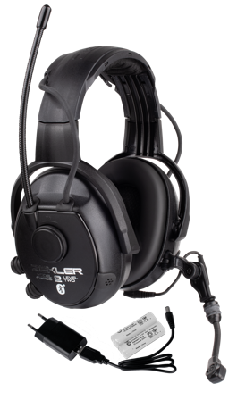 Zekler 412RDB PAC Hørselvern med Bluetooth, Hørselvern