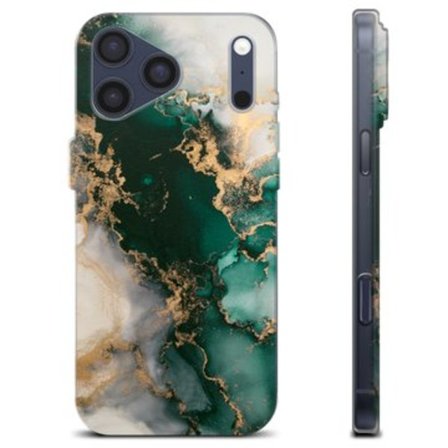 iPhone 17 Pro Max TPU-Skal - Jade Marmor