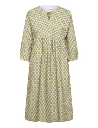 Lili Dress Fishnet Yellow Naja Lauf