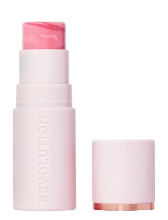 Revolution Beauty London Revolution Skin Silk Marble Blush Stick Pinched Light Pink - Pink - 4.5 G