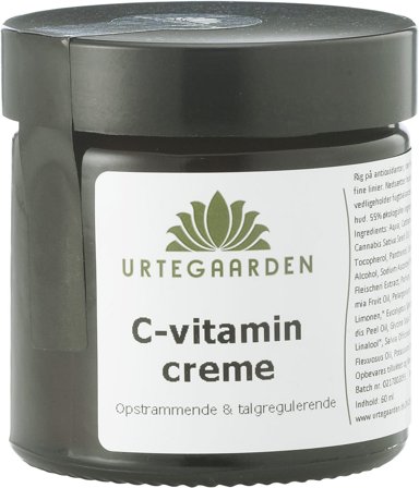 Urtegaarden C Vitamin Creme 50 ml, Skincare, Skincare, Ansigtspleje