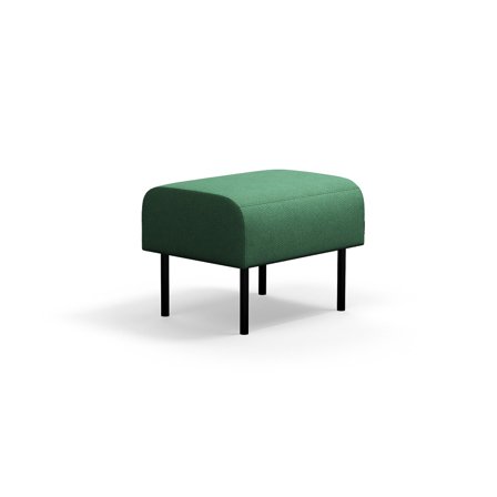 Modulbank VARIETY, 1-Sitzer, Stoff Blues CSII, grün türkis