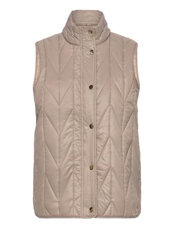 Kingasz Vest Vests Quilted Vests Beige Saint Tropez