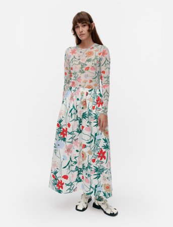 Marimekko Buklee Perenna - White - M