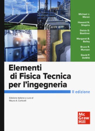 Elementi di fisica tecnica per l'ingegneria Bailey Margaret B.