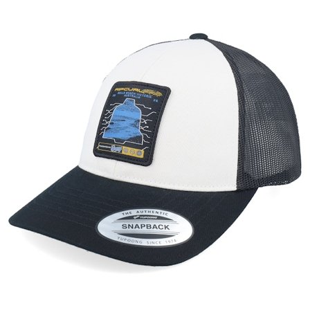 Rip Curl - White - trucker - Cap - Bells 25 Black/White Trucker - Hatstore