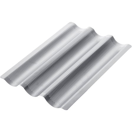 Essentials Esstentials Baugetteplåt - 3 Rännor | Bakning > Bakplåtar | Bagaren och Kocken