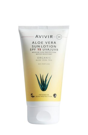 AVIVIR Aloe Vera Sun Lotion SPF 15 150 ml, Skincare, Solpleje, Solcreme