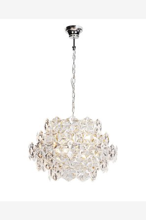 By Rydéns - Taklampa Monarque Mini - Transparent - Kristallkronor - Från Homeroom