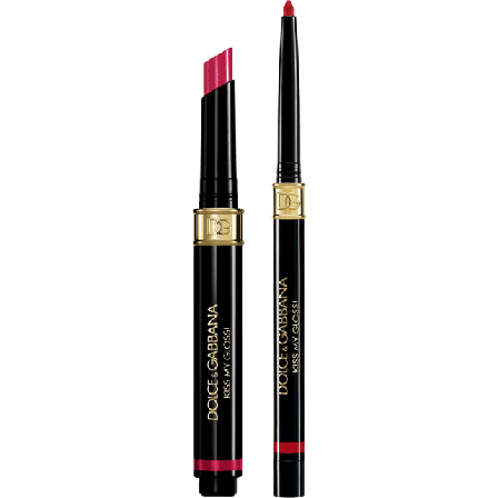 Dolce & Gabbana Kiss My Gloss! 4D Gloss Stick Lip Liner Duo Läppennor Dam Röd 1,1 G