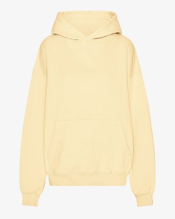 Organic Oversized Hood - Soft Yellow