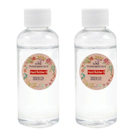 Kristallikorujen AB-epoksihartsi kirkas tee-se-itse korujen valmistukseen, askarteluun ja koristeluun