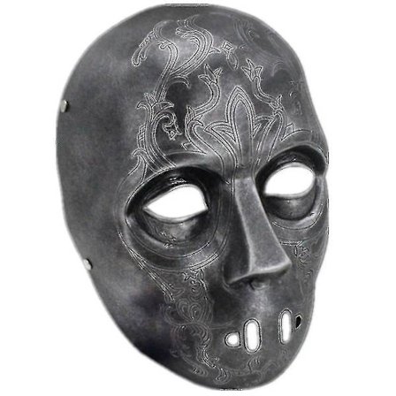 Filmrekvisita Mask Halloween Masquerade Death Eater Mask Cosplay rekvisita