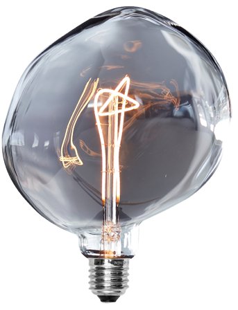 NUD Collection Led Rock - Grey - Ø16.0X20CM